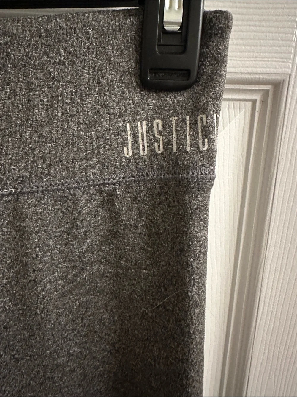 Justice Active Size 10 Grey girls Leggings